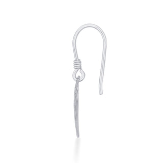 Nipura 925 Sterling Silver Angel Wing Laser-cut Drop Earrings