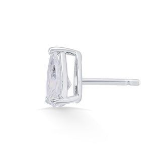 Nipura 925 Sterling Silver Pear Zircon Classic Earrings