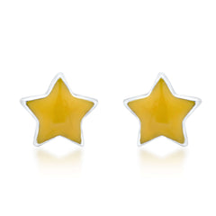 Twinkle Starlet 925 Sterling Silver Stud Earrings for Kids