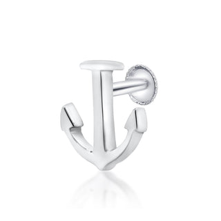 Nipura 925 Sterling Silver Sea Star Anchor Stud Earrings for Kids