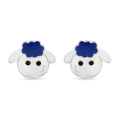 Wooly Wonders 925 Sterling  Silver Kids' Earrings