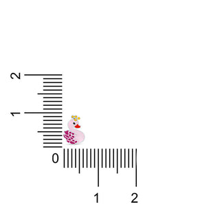 Nipura 925 Princess Swan Sterling Silver Kids' Earring