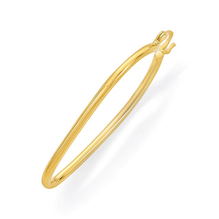 Nipura 925 Sterling Silver Golden Radial Elegance Hoop Earrings