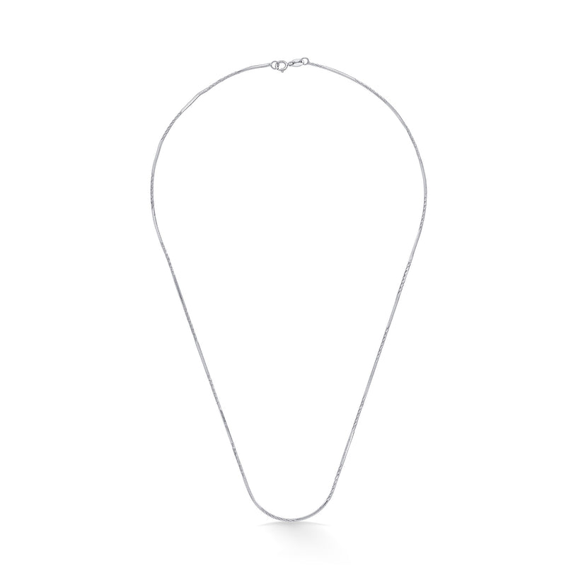 Nipura 925 Sterling Silver Twisted Snake Chain