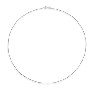 Nipura 925 Sterling Silver Twisted Snake Chain