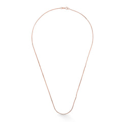 Nipura 925 Sterling Silver Snake Chain - Rosegold