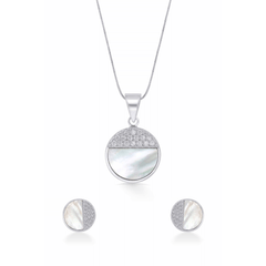 Nipura Sterling Silver Over the Moon Pendant-set(without chain)