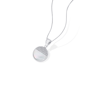 Nipura Sterling Silver Over the Moon Pendant-set(without chain)