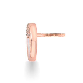 Nipura Rosegold Sterling Silver Over the Moon Pendant-set(without chain)