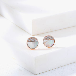 Nipura Rosegold Sterling Silver Over the Moon Pendant-set(without chain)