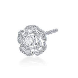 Nipura Sterling Silver Rose Pendant-set(without chain)