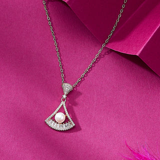 Nipura Rosegold Sterling Silver At the Shore Necklace(with chain)