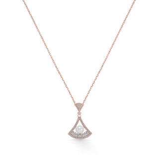 Nipura Rosegold Sterling Silver At the Shore Necklace(with chain)