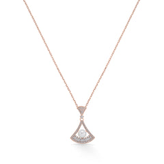 Nipura Rosegold Sterling Silver At the Shore Necklace(with chain)