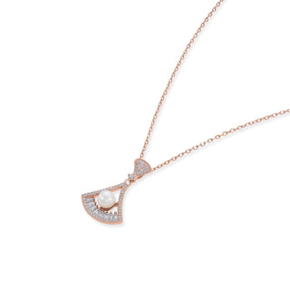 Nipura Rosegold Sterling Silver At the Shore Necklace(with chain)