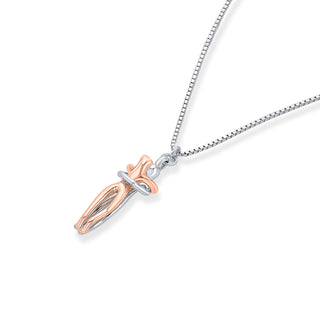 Nipura Rosegold Sterling Silver I Found You Necklace(with chain)