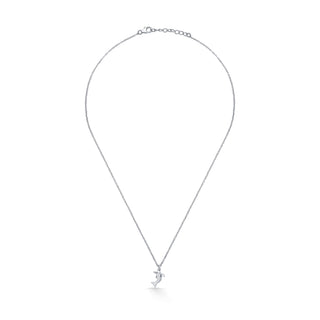 Nipura 925 Sterling Sliver Jumping Dolphin Necklace(with chain)
