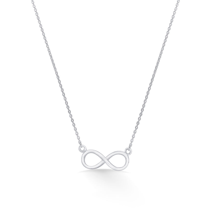Nipura 925 Sterling Silver Infinity Necklace