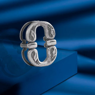 Nipura 925 Sterling Silver Initial-O Pendant without Chain