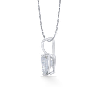 Nipura 925 Sterling Silver Heart Zircon Classic Pendant without Chain