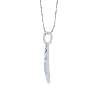 Nipura 925 Sterling Silver Infinity Puzzle Enamel Pendant(without chain)