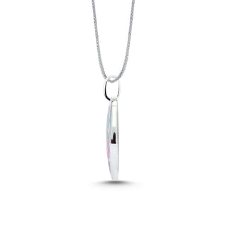 Nipura 925 Sterling Silver Bloom of Dawn Enamel Pendant(without chain)