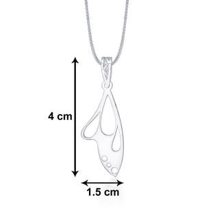 Nipura 925 Sterling Silver Fairy Wing Laser-cut Pendant(without chain)