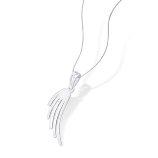 Nipura 925 Sterling Silver Wing Laser-cut Pendant(without chain)