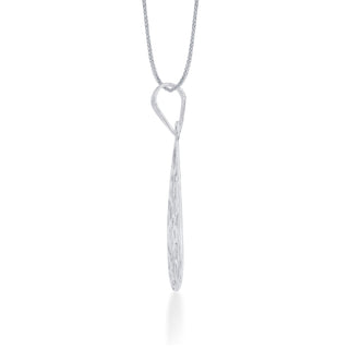 Nipura 925 Sterling Silver Floral Laser-cut Pendant(without chain)