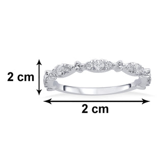 Nipura 925 Sterling Silver Luminous Crest Ring