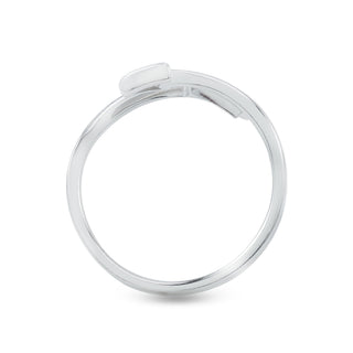 Nipura 925 Sterling Silver Minimalist Arrow Wrap Ring - Adjustable