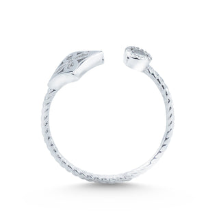 Nipura 925 Sterling Silver Minimalist Celtic Ring - Adjustable