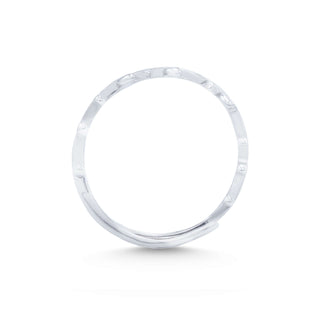 Nipura 925 Sterling Silver Minimalist Wreath Ring - Adjustable