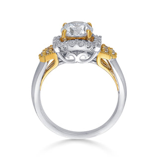 Nipura 925 Sterling Silver Daphne Solitaire Ring
