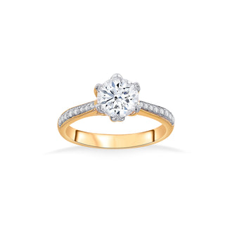 Nipura 925 Sterling Silver Classic Solitaire Elegance Ring