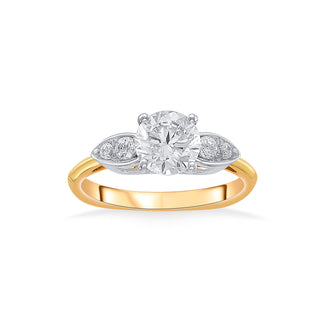 Nipura 925 Sterling Silver Fairytale Crown Solitaire Ring