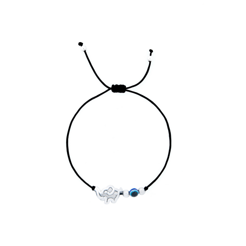 Nipura 925 Sterling Silver Jumbo Charm Adjustable Anklets Pair