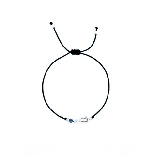 Nipura 925 Sterling Silver Guitar Charm Adjustable Anklets Pair