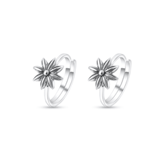 Starburst 925 Sterling Silver Toe Rings