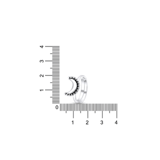 Nipura 925 Sterling Silver Crescent Moon Toe Rings