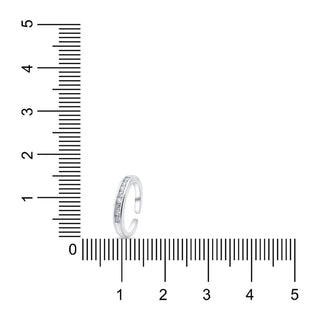 Nipura 925 Sterling Silver Solstice Adjustable Toe Ring