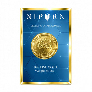 24KT – 999 Gold Gift Coin | Tree of Life Design | Tamper-Proof Blister Pack