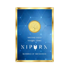 24KT 999 Pure Gold Gift Coin – Tree of Life | 50mg | Nipura