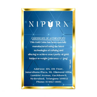 24KT – 999 Gold Gift Coin | Sri Yantra | Tamper-Proof Blister Pack