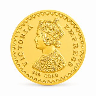 24KT Pure Gold Queen Victoria - Premium Gift ,100 Mg Ultra Thin