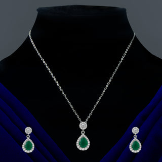 Evergreen Brass Grace Necklace Set