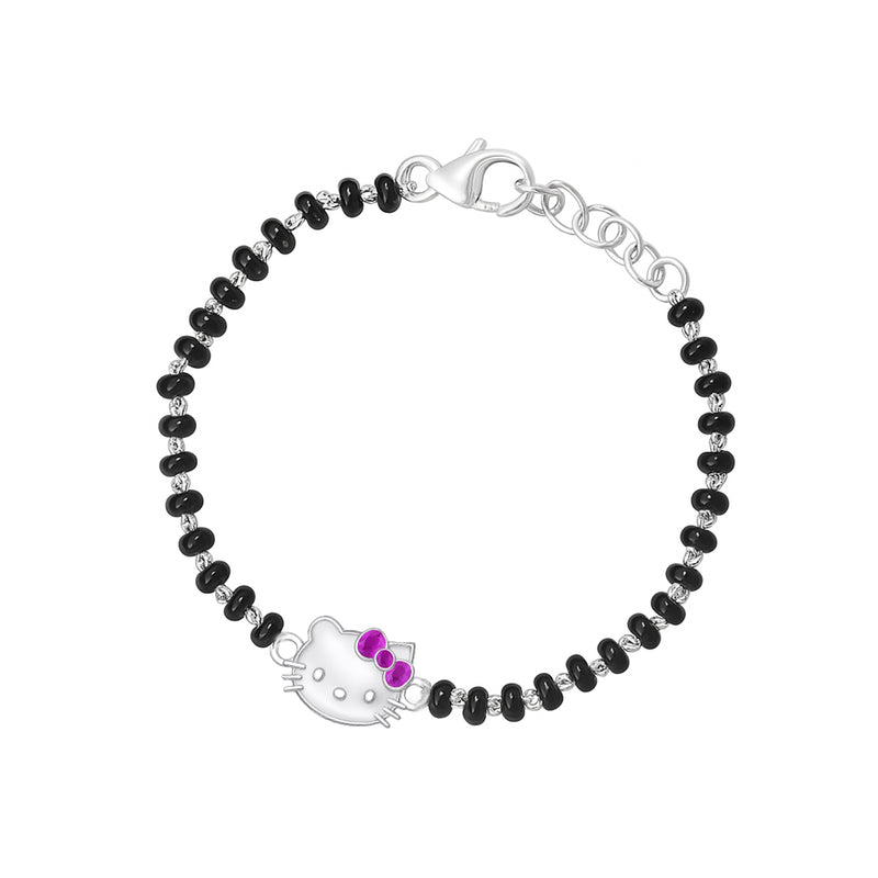 Nipura 925 Sterling Silver Kitty  Nazariya Bracelets for Baby & Kids