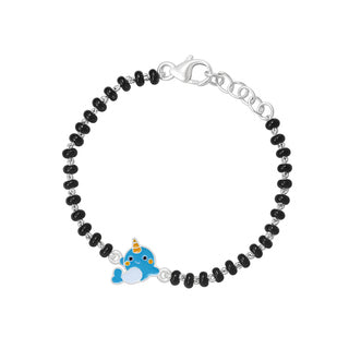 Nipura 925 Sterling Silver Narwhal  Nazariya Bracelets for Baby & Kids
