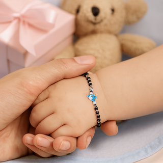 Nipura 925 Sterling Silver Narwhal  Nazariya Bracelets for Baby & Kids