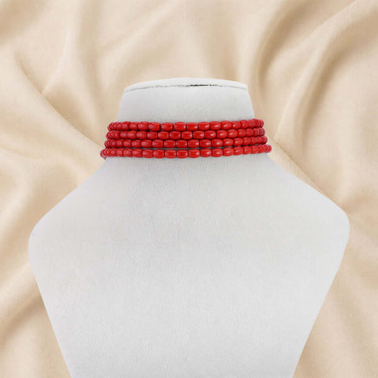 Taiwanese Bamboo Coral beads necklace